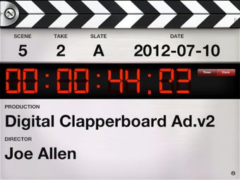 Image 1 for Digital Clapperboard - Ti…
