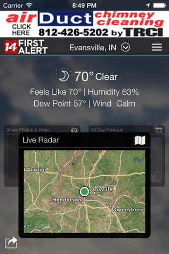 Image 0 for 14FirstAlert Weather TriS…