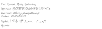 Imagen 0 para Hannahs Messy Handwriting