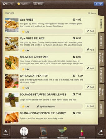 Image 0 for Titbit Digital Menu