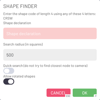 Imagen 0 para Shape finder for shapez
