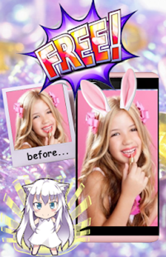 Imagen 2 para Bunny ears: rabbit face p…