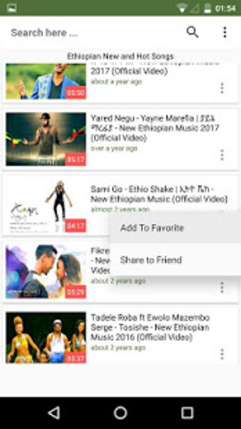 Imagen 1 para Amharic Music Videos