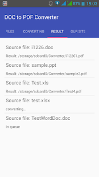 Image 0 for DOC to PDF Converter
