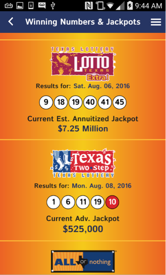 Image 1 for Texas Lottery Official Ap…