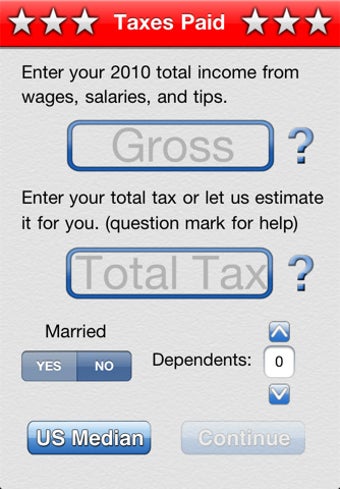 Image 0 for US Tax Receipt