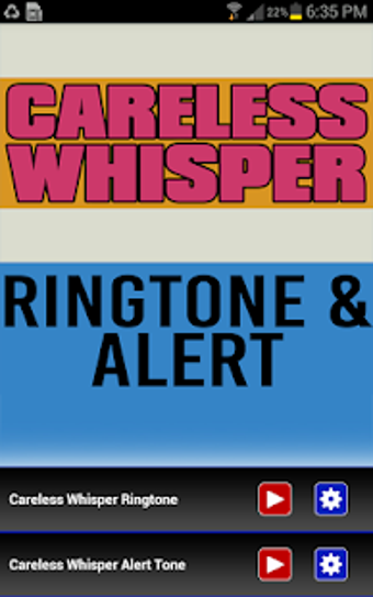 Image 3 for Careless Whisper Ringtone