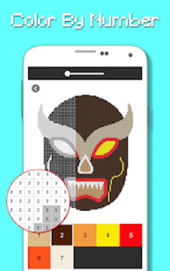 Image 3 for Wrestling Mask Color By N…