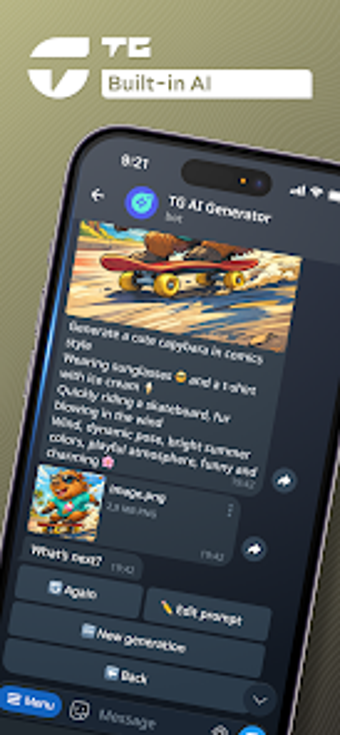 Image 0 for TG AI: Chats Calls  AI To…