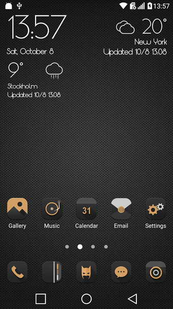 Imagen 2 para Bat LGHome Theme for LG G…