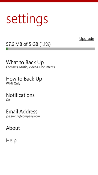 Imagen 1 para Verizon Cloud for Windows…