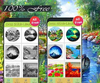 Image 3 for Cross Stitch Landscape Co…