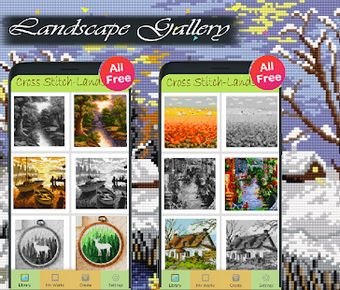 Image 0 for Cross Stitch Landscape Co…