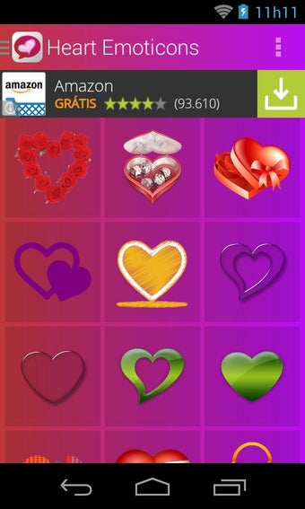 Imagen 0 para Heart Emoticons
