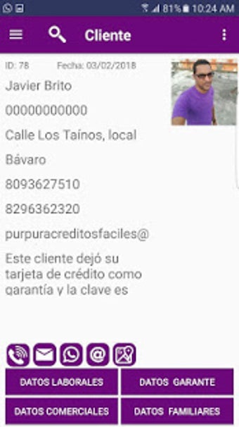 Image 0 for Purpura Datos