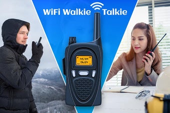 Image 0 for Wifi Walkie Talkie - Blue…