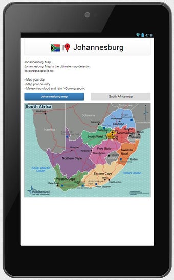 Image 1 for Johannesburg map