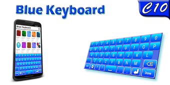 Image 0 for Blue Keyboard