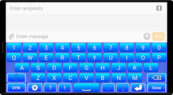 Image 1 for Blue Keyboard