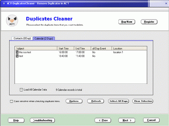 Image 0 for ACT Duplicates Cleaner