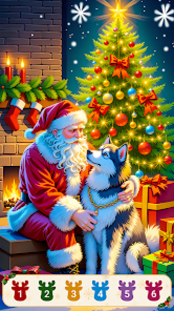 Imagen 0 para Christmas Joy Color by Nu…