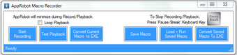Image 0 for AppRobot Macro Recorder