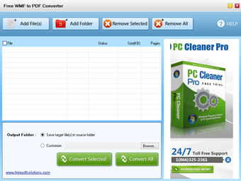 Imagen 0 para Free WMF to PDF Converter