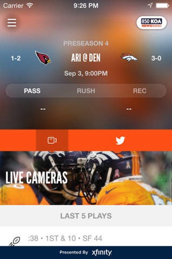 Image 0 for Broncos In-Stadium LIVE
