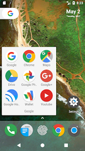 Imagen 1 para N+ Launcher Pro - Nougat …
