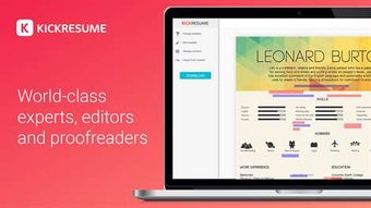 Image 1 for Kickresume for Windows 10