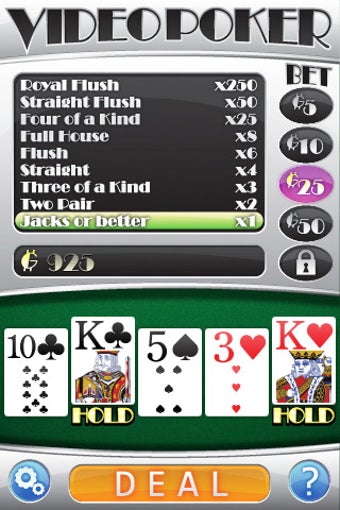 Image 0 for Score Video Poker