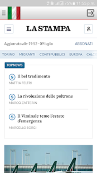 Image 1 for Italian Newspapers