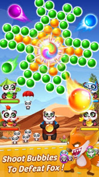 Imagen 2 para Bubble Shooter 3 Panda