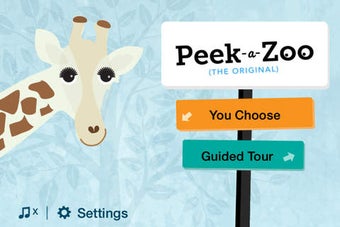 Image 0 for Peek-a-Zoo for Baby & Tod…