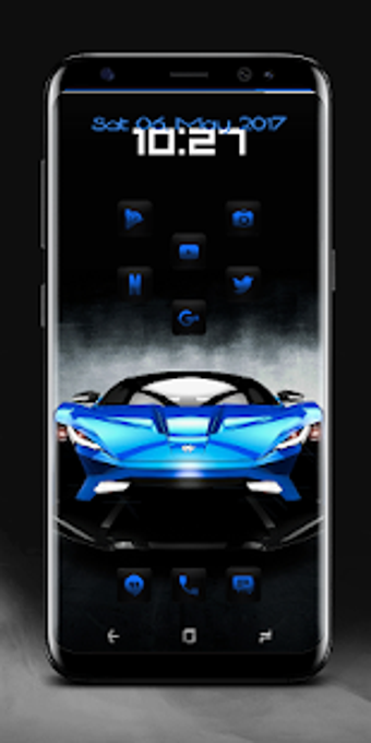 Image 3 for Sam Blue Icon Pack