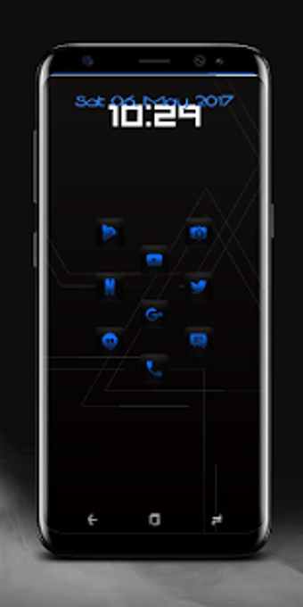 Image 1 for Sam Blue Icon Pack