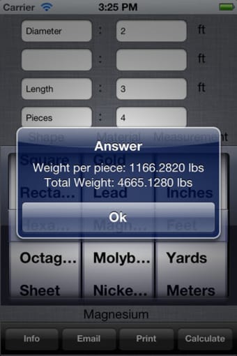 Image 0 for Metal Weight Calculator L…