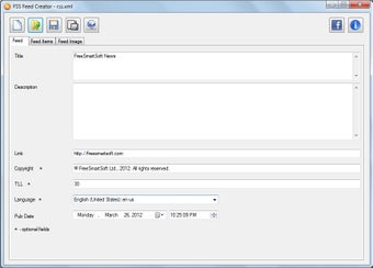 Image 1 for FSS Feed Creator