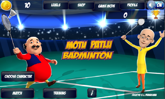 Image 0 for Motu Patlu Badminton