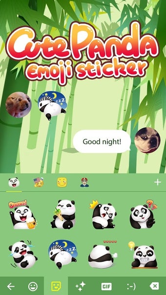 Image 0 for Cute Panda Sticker