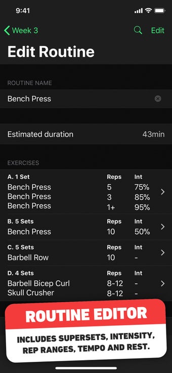 Image 1 for HeavySet - Gym Workout Lo…