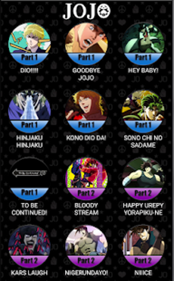 Imagen 1 para JoJo Soundboard