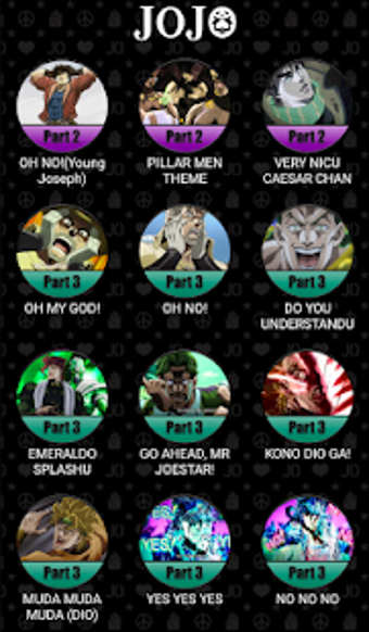 Imagen 0 para JoJo Soundboard