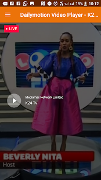 Image 1 for K24 TV APP