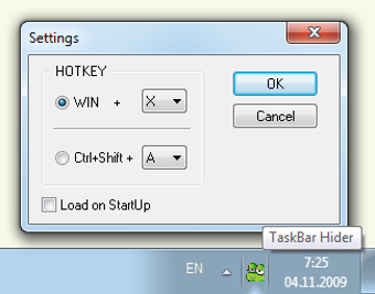 Image 0 for TaskBar Hider