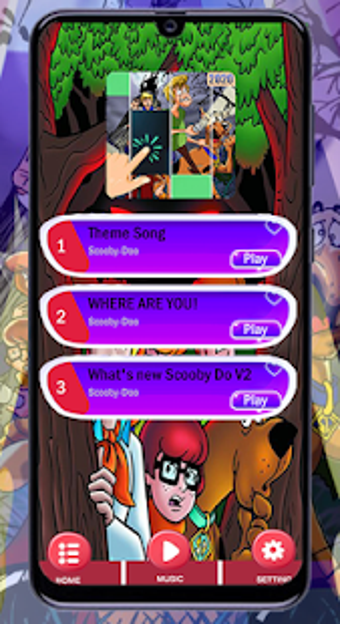 Imagen 1 para Scooby Piano Tiles 5