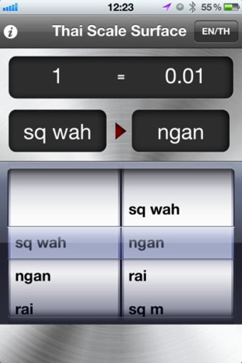 Image 0 for Thai Area Unit Converter