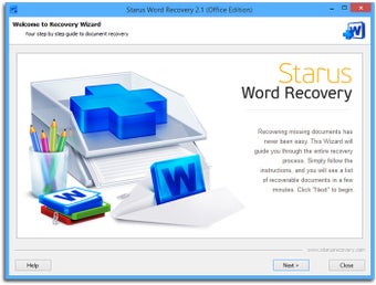 Image 0 for Starus Word Recovery