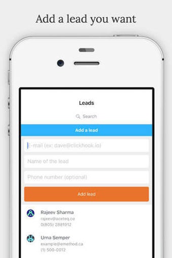 Imagen 0 para ClickHook Lead Management…