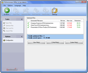 Imagen 0 para FileMinimizer Office